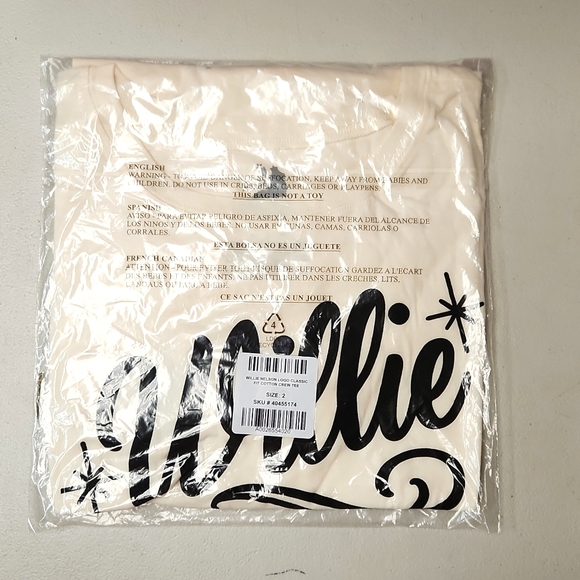 ❤️NWT VINTAGE TORRID BAND TEE WILLIE NELSON COUNTRY MUSIC ICON CONCERT SHIRT 2X - Picture 4 of 8